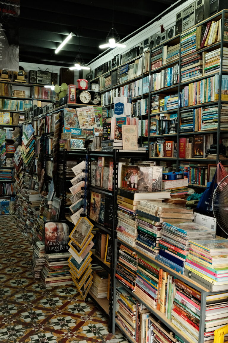 Packed Bookstore in Georgetown, Malaysia